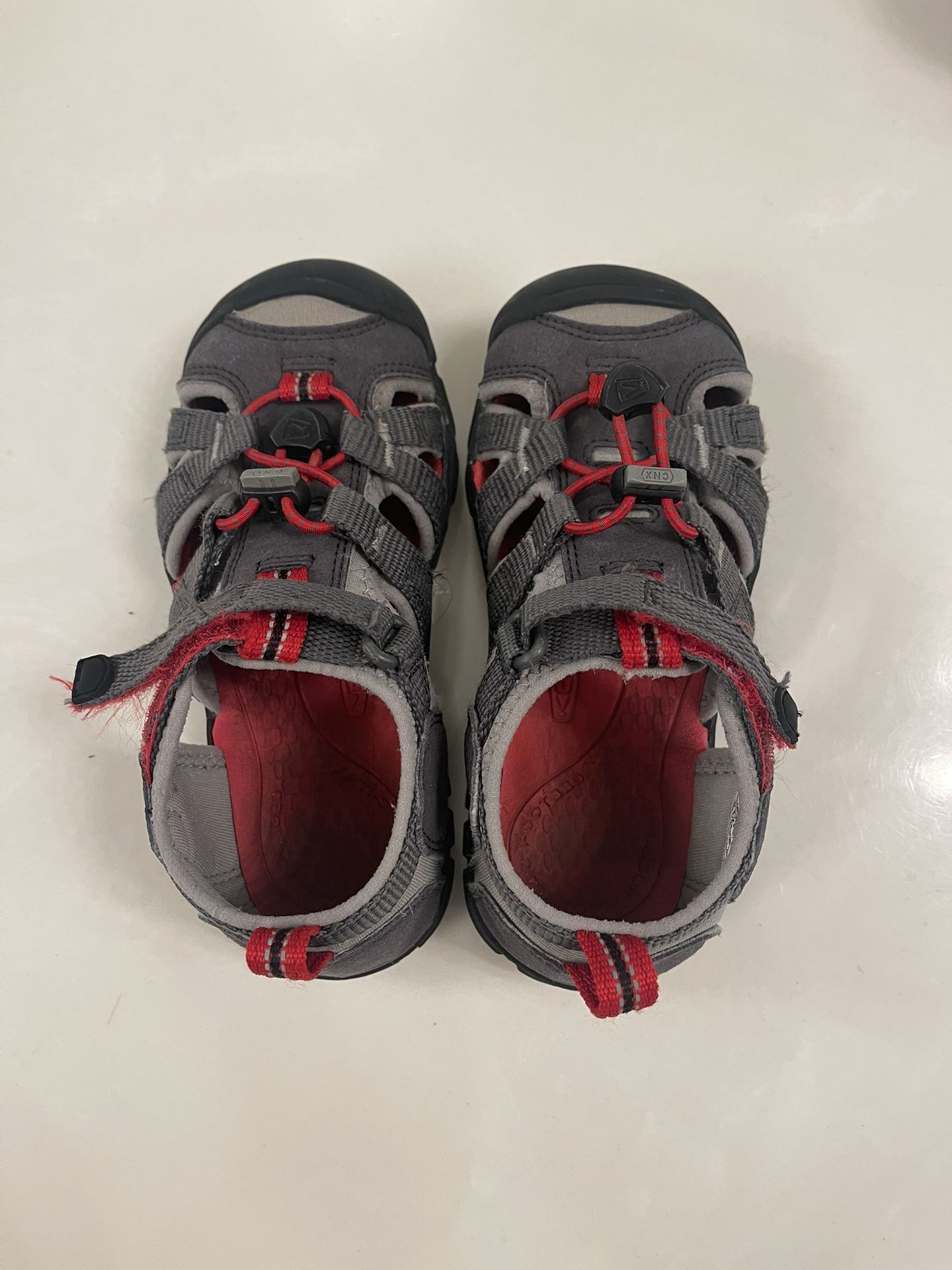 Keen Toddler Hiking Shoes Sneakers Size 11 Boy Girl Baby Brown Multi