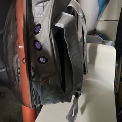 Bird Cage Backpack With Toys 