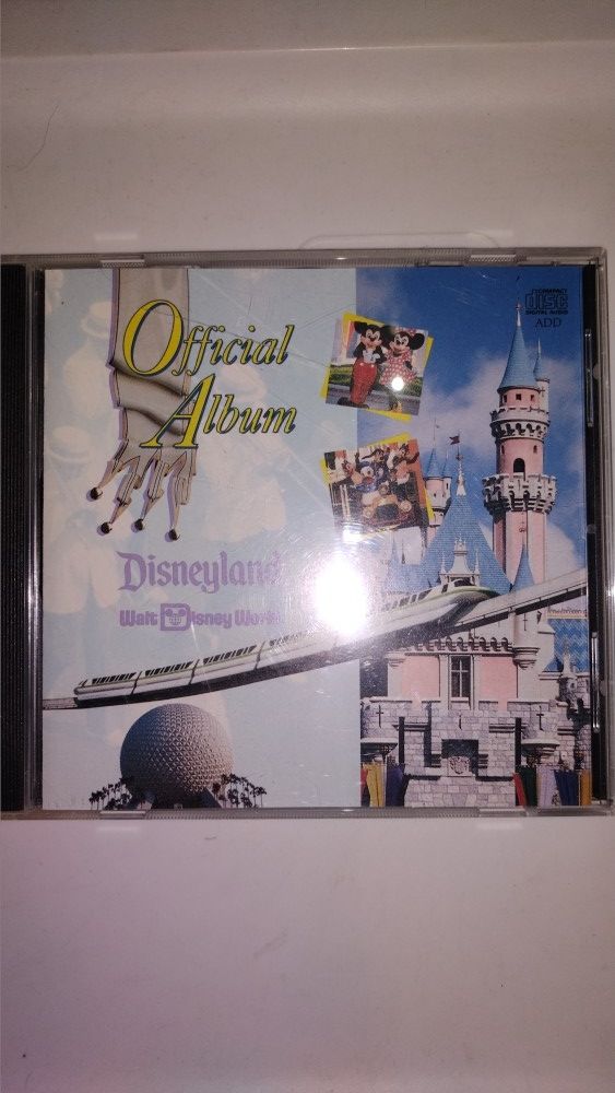 Disneyland And Walt Disney World Official Album CD