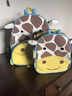 Backpack and lunch bag