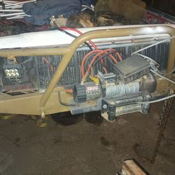 Jeep Cherokee Xj Bumper And Winch