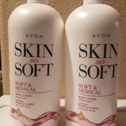 Avon Skin So Soft (Soft & Sensual) Body Lotions