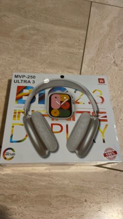 Smart watch and headphones