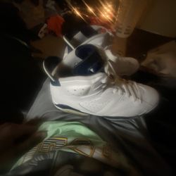 Jordan 6 White And Blue
