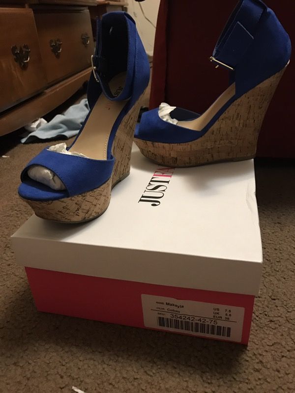 Wedges Justfab (Size 7.5