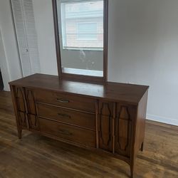 Kent Coffey dresser and Mirror