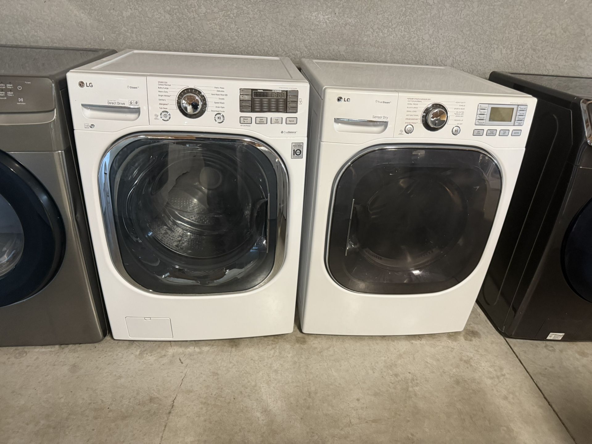 Lg Washer And Dryer Set