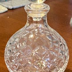 Real Crystal Perfume Decanter/Christmas Gift