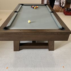 Brand new 8’ or 7’ Brunswick Botanic pool table