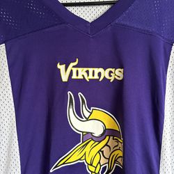Minnesota Vikings NFL Flag Football Reversible Jersey Boys Size YOUTH - XL