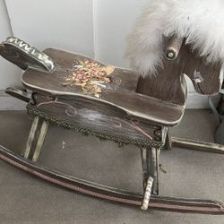 Very Rare Rocking Horse 
