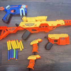 Nerf Guns Lot