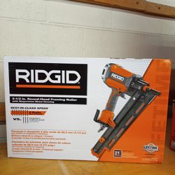 RIDGID 3 - 1/2 IN. ROUND - HEAD FRAMING NAILER