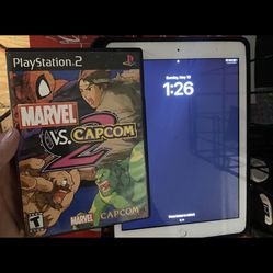 Rare Ps2 Marvel Vs Capcom 2 Video Game