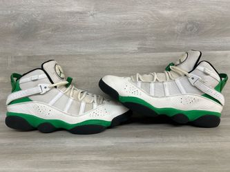 JORDAN 6 RINGS “WHITE LUCKY GREEN” (STYLE 322992-131) (PO1021328)