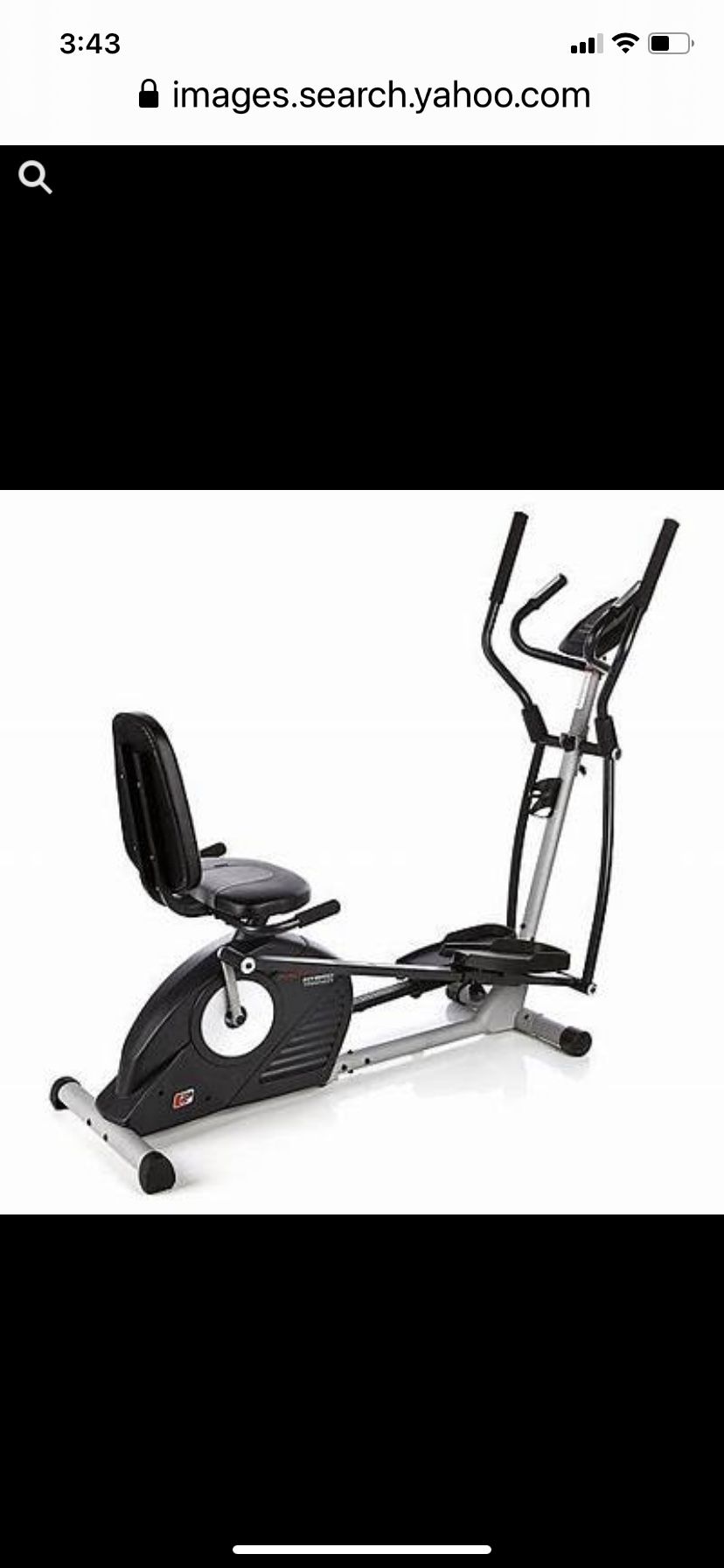 Pro -form Hybrid Trainer Elliptical