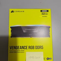 BNIB Corsair 32GB DDR5 Ram
