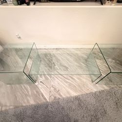 Glass Coffee Table Set