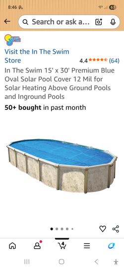 Above ground pool cover