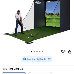Golf Simulator Enclosure