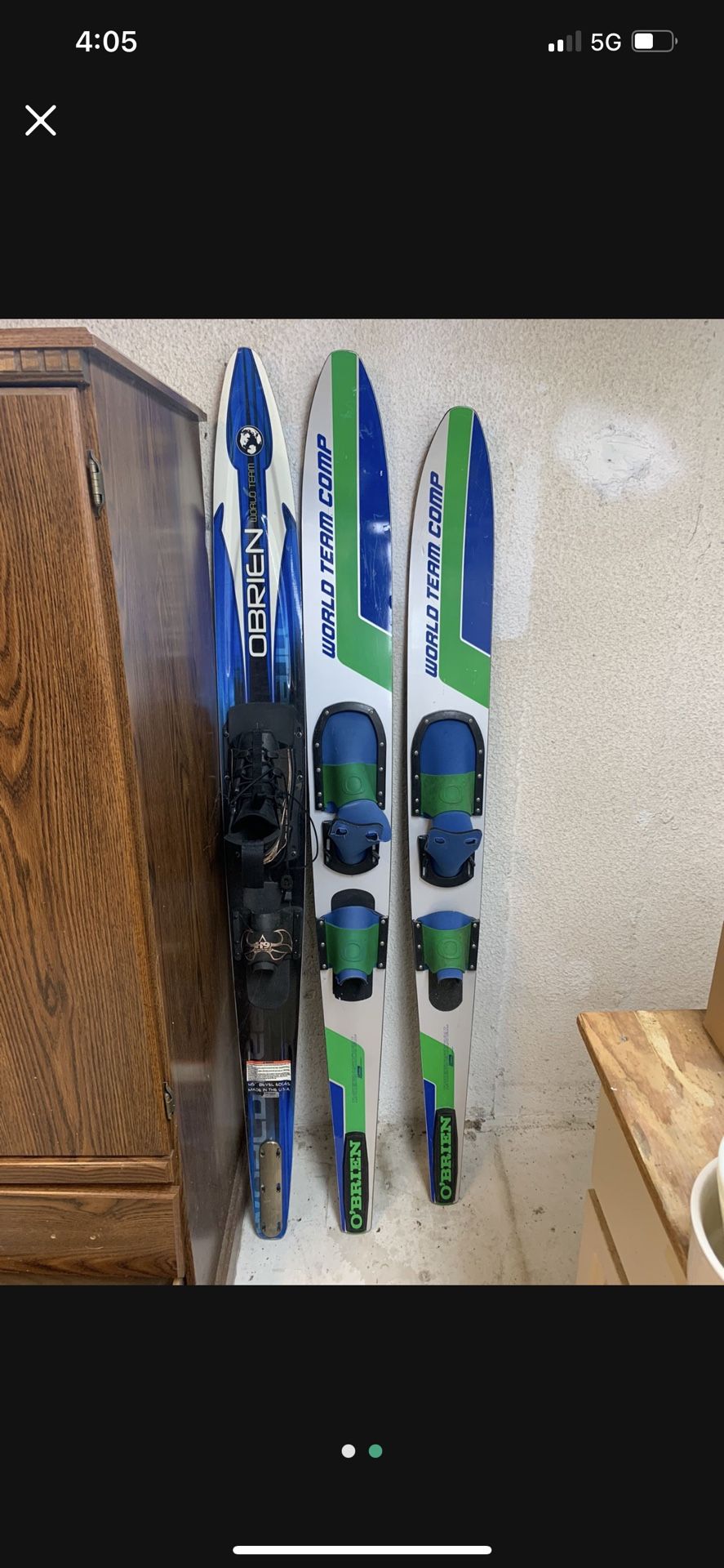 Like New Water Skis $80 Each