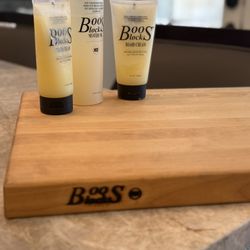 John Boos Wood Cutting Board Set – Bonus Board Cream Included!