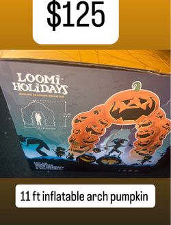 Loomi Holiday 11ft inflatable pumpkin
