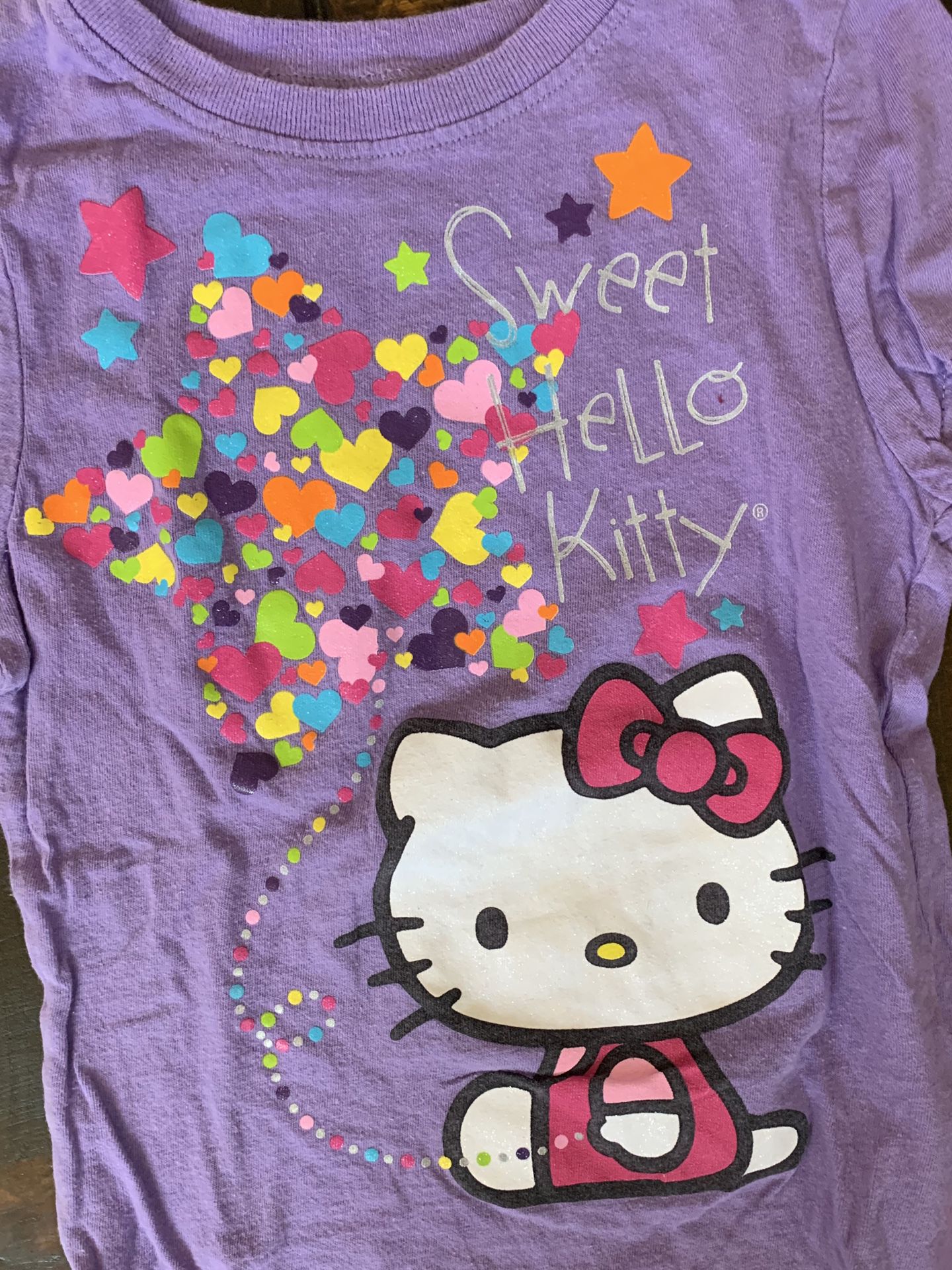 Hello Kitty Girls T-Shirt! Size 6