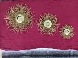 3 Medal Starburst Wall Hangings