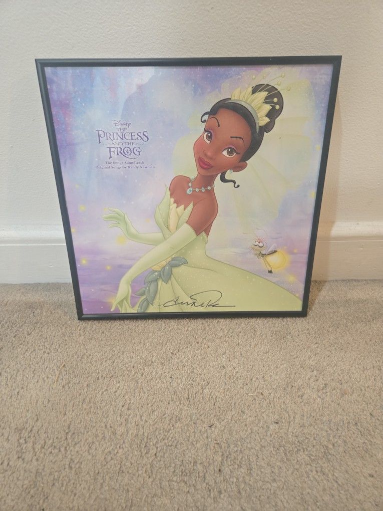 Disney's Autographed THE PRINCESS And The Frog