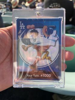 One piece / dodgers Don card