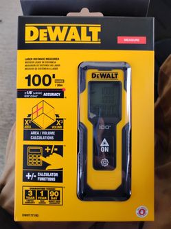 DeWALT 100' Laser Distance Measurer