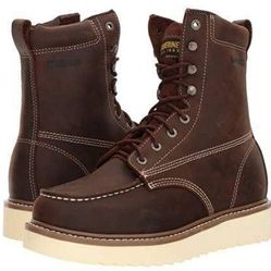NEW  Size 7.5 Or 10.5 Wide Or 11.5 Size 11.5 Wide or size 12 or 12 Wide or Size 13 Wide Wolverine Men Work Boot Loader 8" Soft Toe Wedp