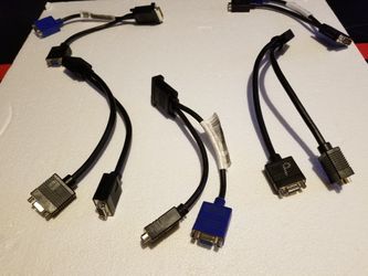 VGA. DYI DUAL MONITOR ADAPTERS