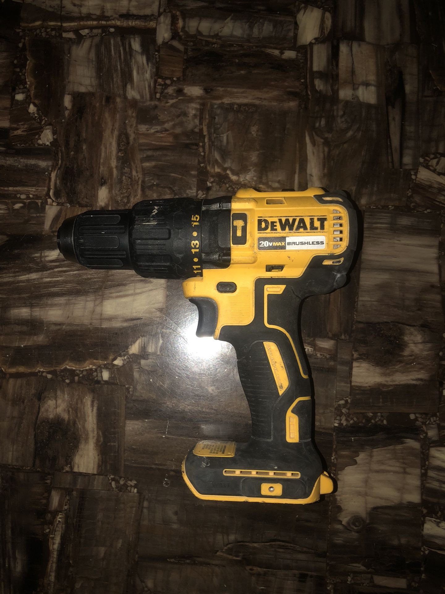 Dewalt Brushless Hammer Drill (Tool Only) No Battery No Charger