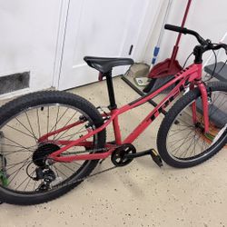 Trek Precaliber 24 inch kids mountain bike (initial price $450) 