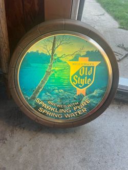 Old Style Lighted Sign ~ Vintage