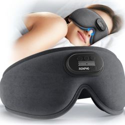 RENPHO New Ultra Soft Sleep Mask with 5.2 Bluetooth HD Headphones