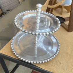 Threshold Two Tier Cup Cake Or Decor Piece