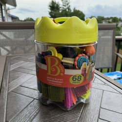 B Toys Bristle Stackadoos building blocks