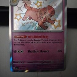 Baby Shiny Dachsbun Paldean Fates Pokemon Card for Sale in Henderson, NV -  OfferUp