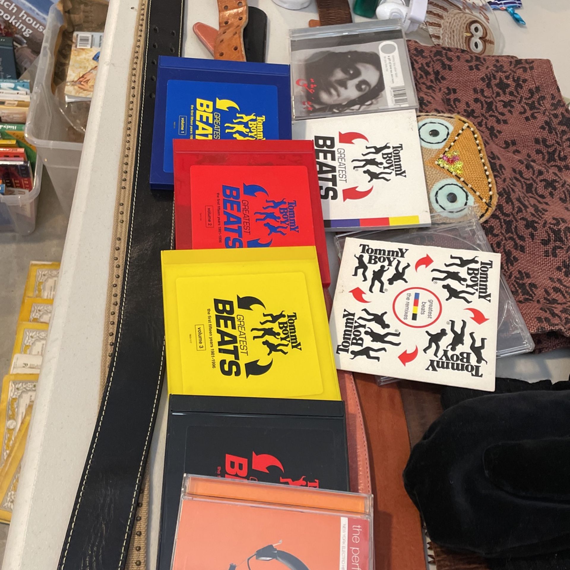Cds, Collectible, “Tommy Boy Greatest Beats, “And “The Perfect Beats”
