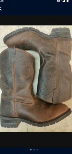 AERO Glide boots leather men's size 10 NEW