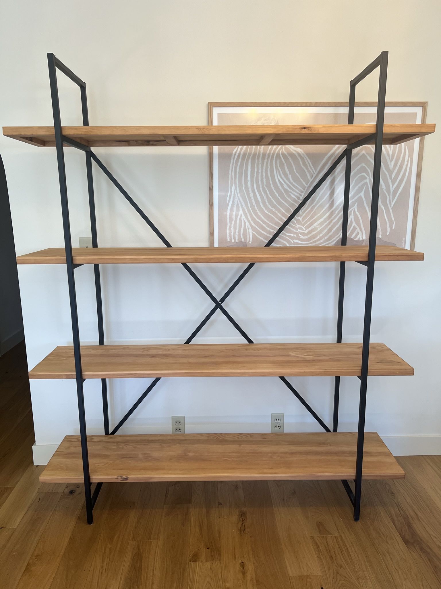 AllModern Gwyneth Wide Etagere Bookcase