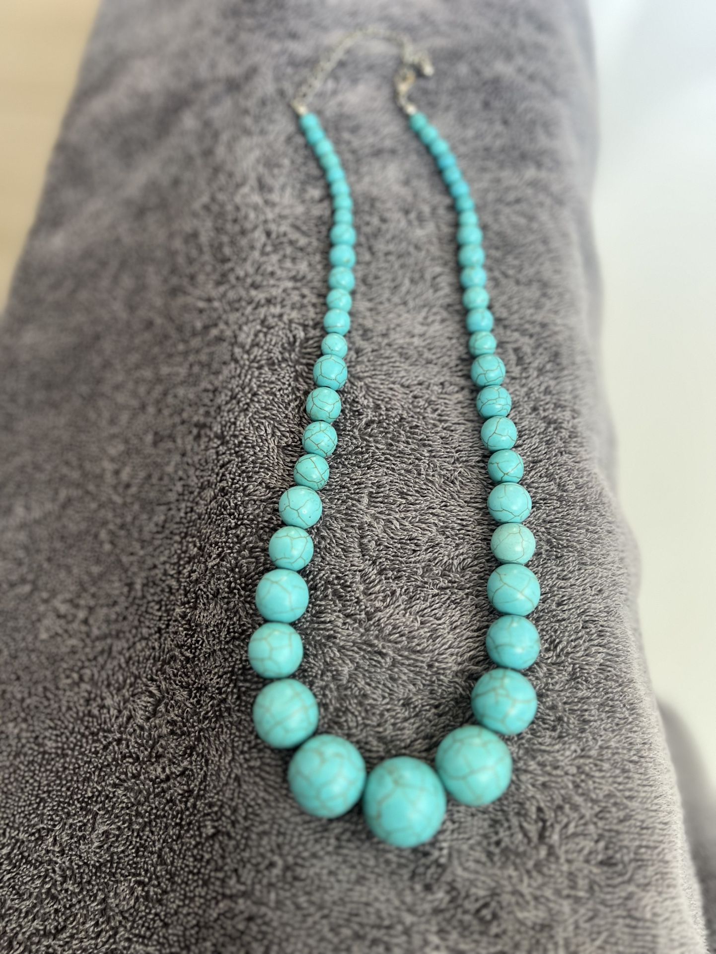Turquoise Bead Necklace