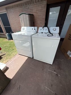 Used Washer and Dryer