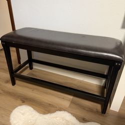 Leather Bench