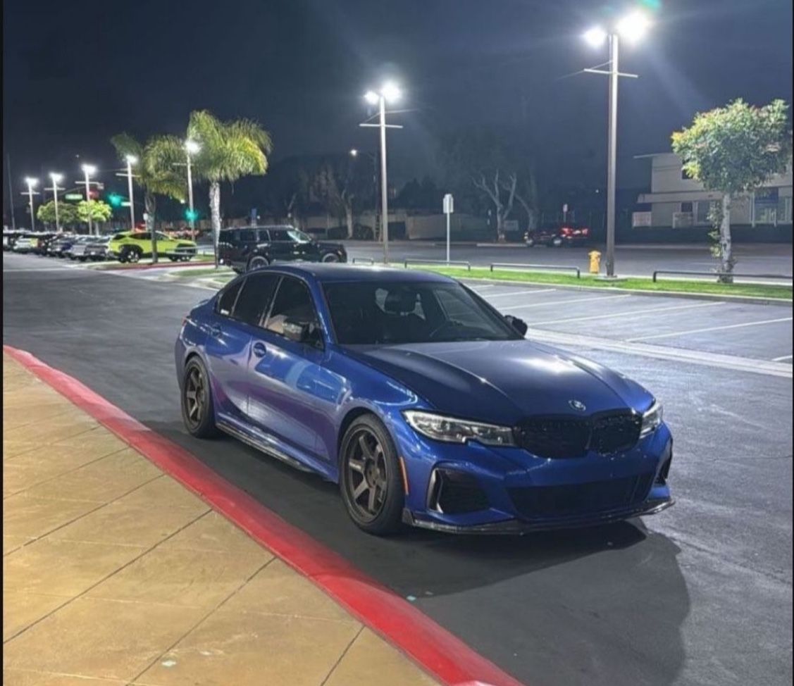 Bmw 330i M340i Full Carbon Front Lip Side Skirt