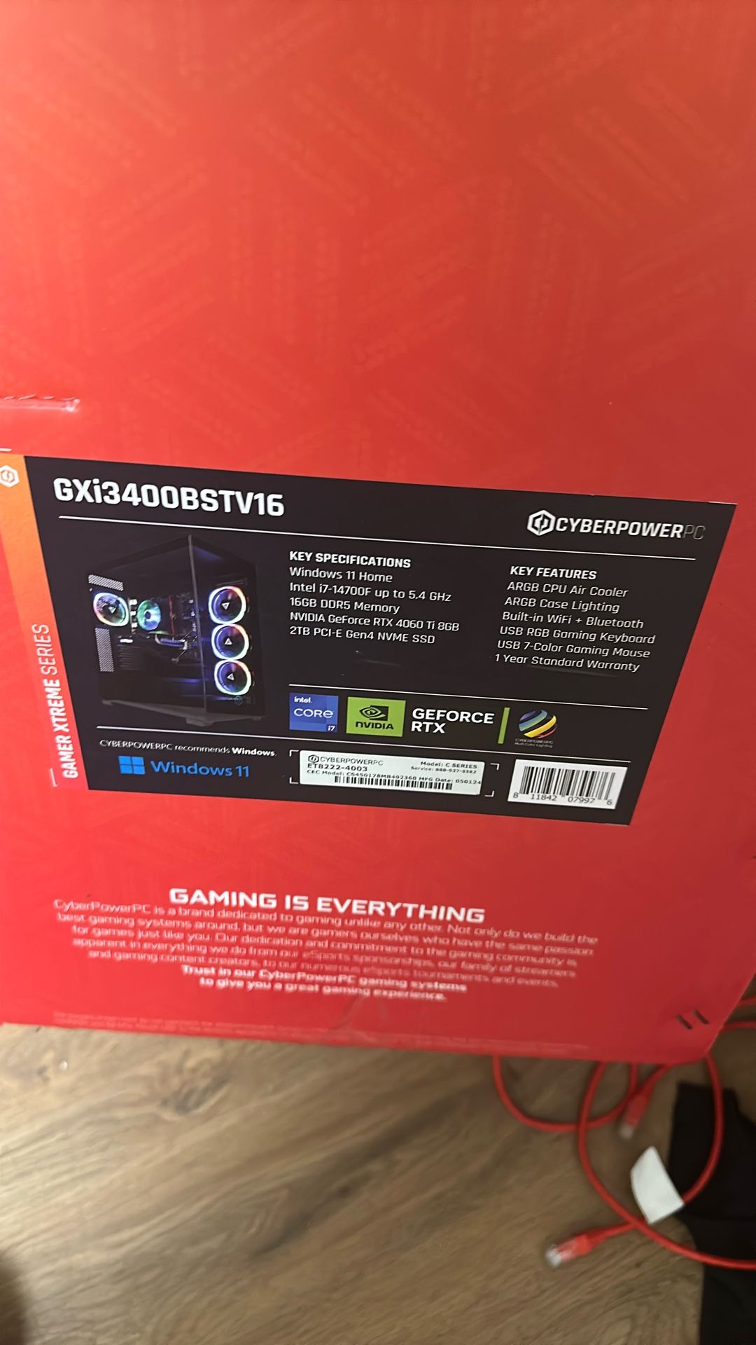 2 4060Ti Gaming PCs With i7 intel 14700f , 2 TB