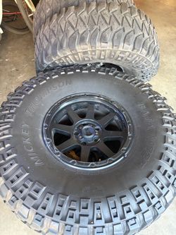 40” wheels and tires